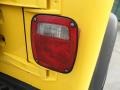 2000 Solar Yellow Jeep Wrangler Sport 4x4  photo #20