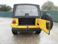 2000 Solar Yellow Jeep Wrangler Sport 4x4  photo #27