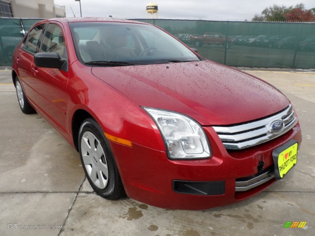 Redfire Metallic Ford Fusion