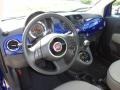 2012 Azzurro (Blue) Fiat 500 Lounge  photo #6