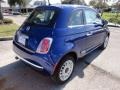 2012 Azzurro (Blue) Fiat 500 Lounge  photo #9