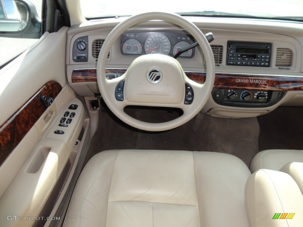2004 Grand Marquis GS - Spruce Green Metallic / Medium Parchment photo #6