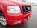 2004 Bright Red Ford F150 STX SuperCab 4x4  photo #13