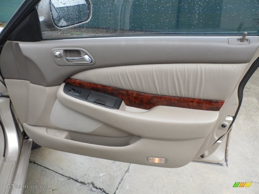 2001 Acura TL 3.2 Parchment Door Panel Photo #57475783