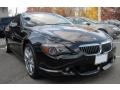 Jet Black - 6 Series 645i Coupe Photo No. 8