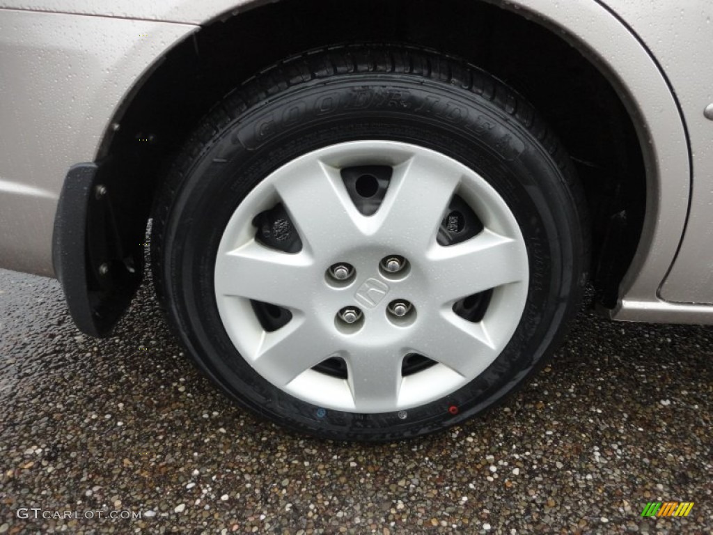 2001 Civic EX Sedan - Titanium Metallic / Beige photo #4