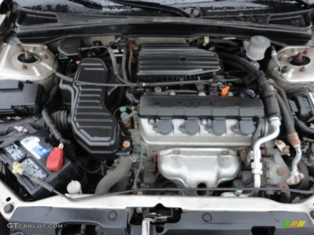 2001 Honda Civic EX Sedan 1.7L SOHC 16V 4 Cylinder Engine Photo #57476311