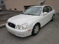 2003 Noble White Hyundai Sonata   photo #3