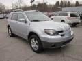 Cool Silver Metallic 2004 Mitsubishi Outlander XLS AWD Exterior