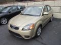 2010 Cashmere Beige Kia Rio LX Sedan  photo #3