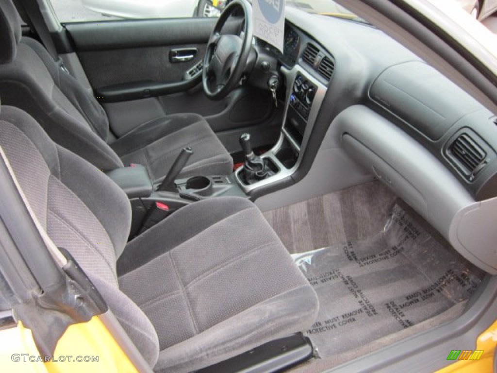 Gray Interior 2003 Subaru Baja Sport Photo #57477301