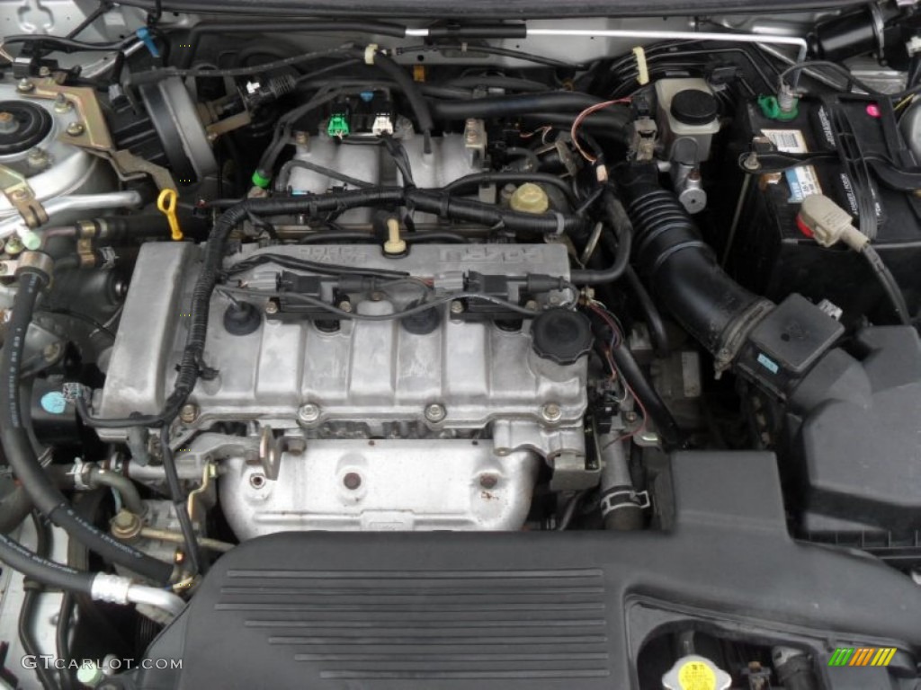 2002 Mazda Protege LX 2.0 Liter DOHC 16V 4 Cylinder Engine Photo #57477740