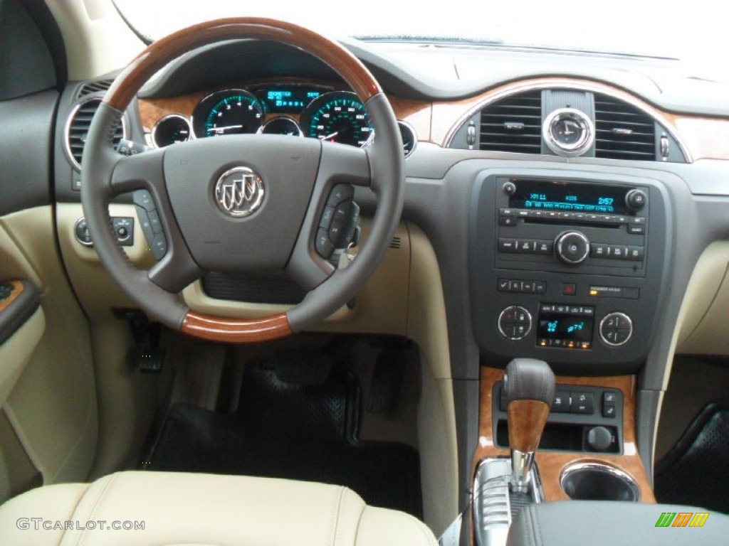 2012 Buick Enclave FWD Cashmere Dashboard Photo #57478132