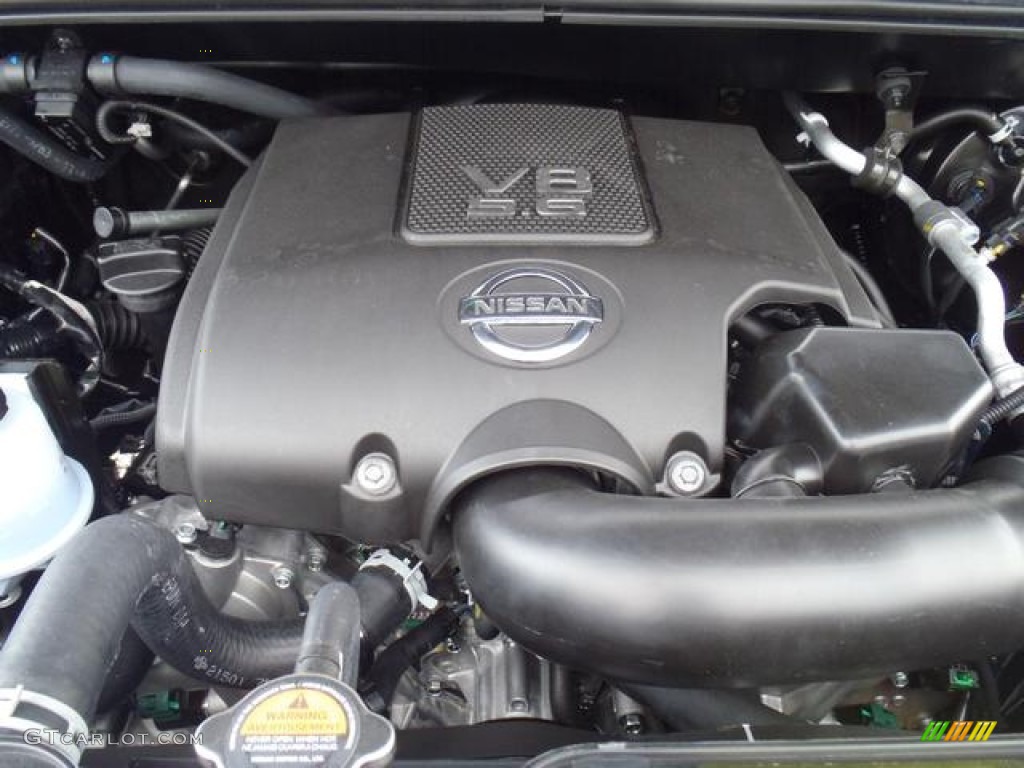2012 Nissan Titan SV Crew Cab 5.6 Liter Flex-Fuel DOHC 32-Valve CVTCS V8 Engine Photo #57479422