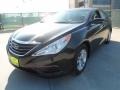 2012 Midnight Black Hyundai Sonata GLS  photo #7