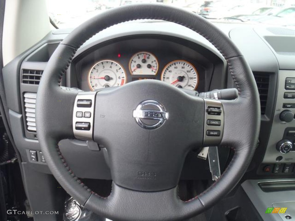 2012 Nissan Titan Pro-4X King Cab 4x4 Steering Wheel Photos