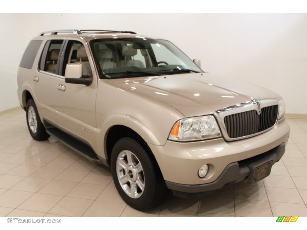 Light French Silk Metallic 2004 Lincoln Aviator Luxury AWD Exterior Photo #57480562