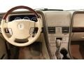 Light Parchment 2004 Lincoln Aviator Luxury AWD Steering Wheel