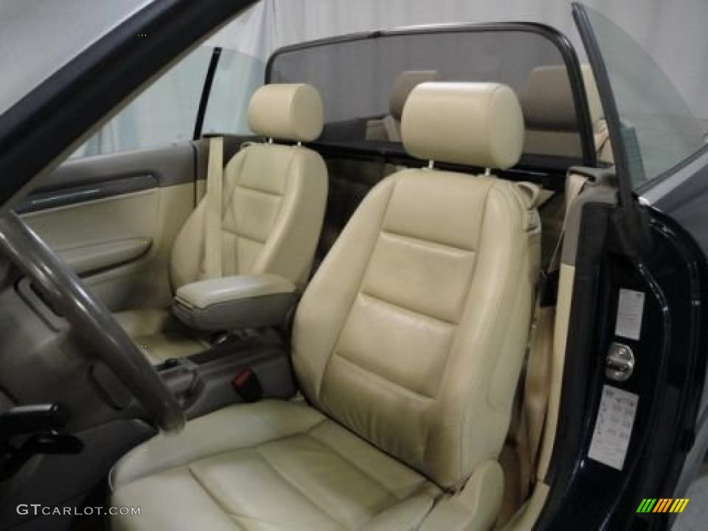 Beige Interior 2005 Audi A4 3.0 quattro Cabriolet Photo #57480907