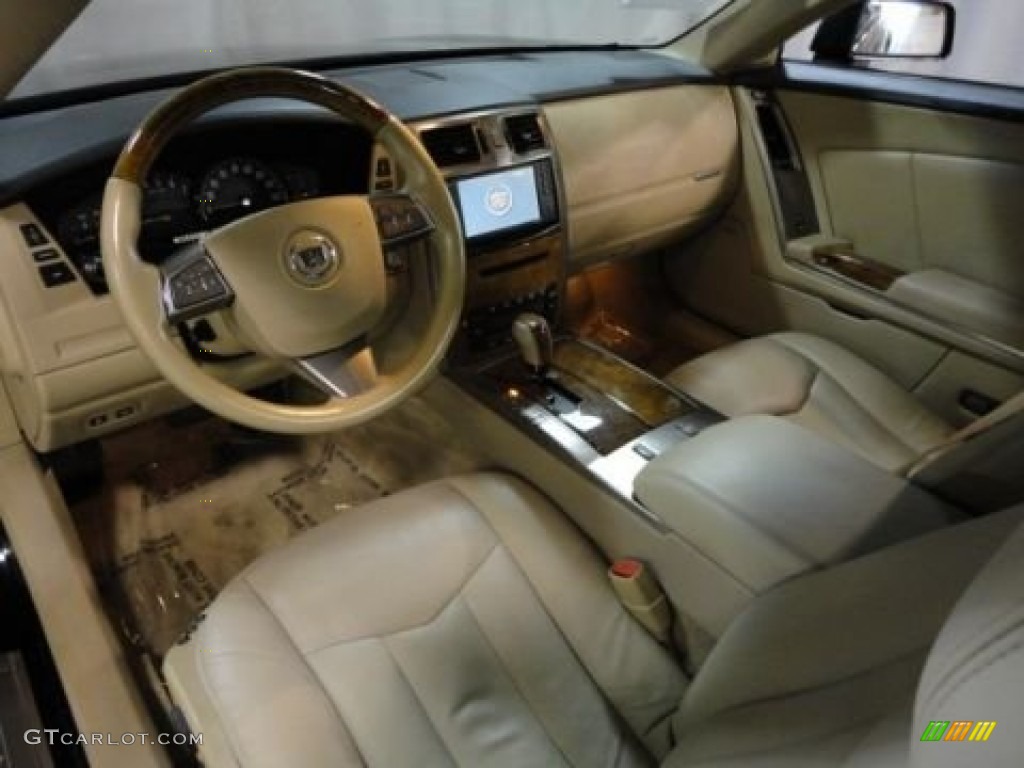 Cashmere/Ebony Interior 2008 Cadillac XLR Platinum Edition Roadster Photo #57481108