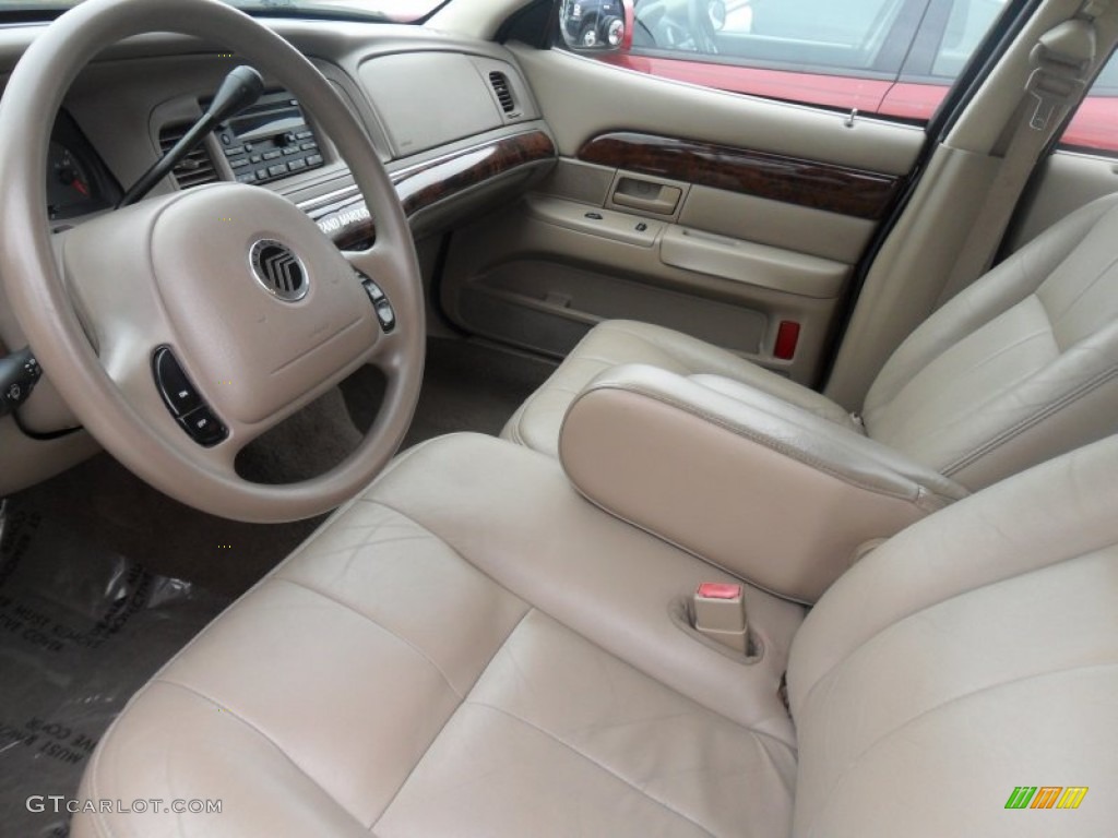 2004 Grand Marquis GS - Dark Toreador Red Metallic / Medium Parchment photo #10