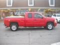 2010 Victory Red Chevrolet Silverado 1500 LT Extended Cab 4x4  photo #2