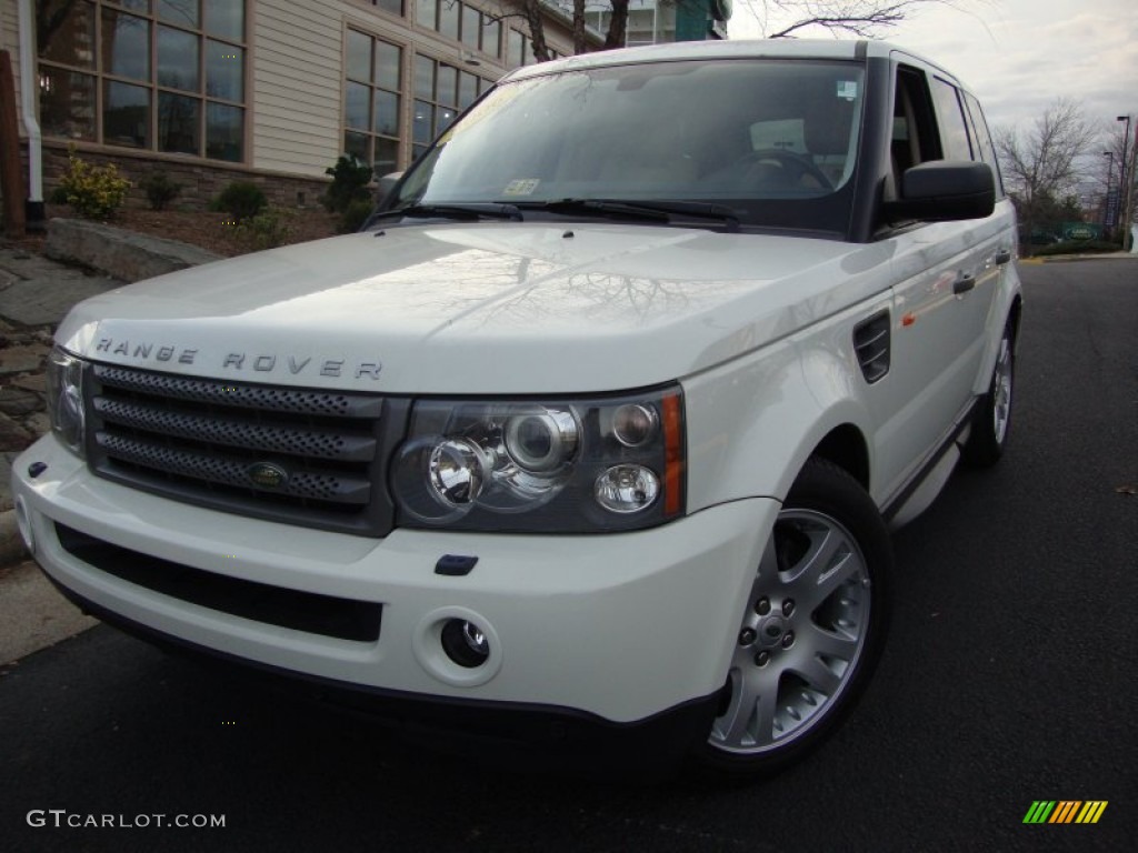 2006 Range Rover Sport HSE - Chawton White / Alpaca Beige photo #1