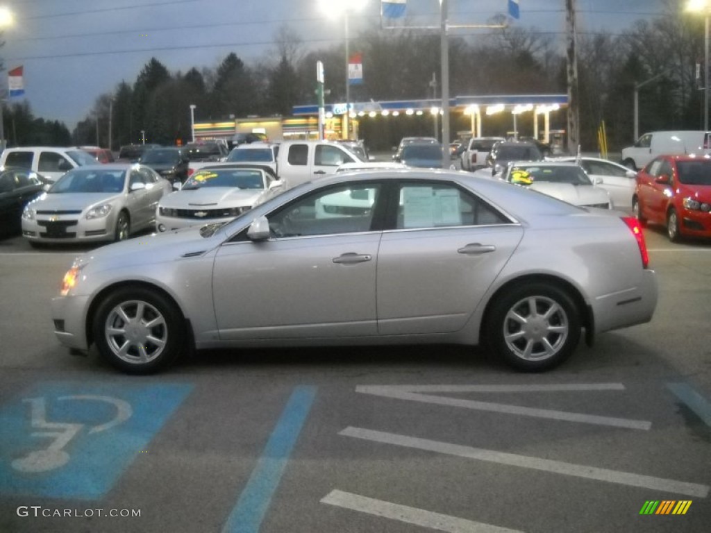 2009 CTS 4 AWD Sedan - Radiant Silver / Ebony photo #6