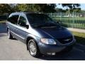 Steel Blue Pearl 2001 Chrysler Town & Country Limited AWD Exterior