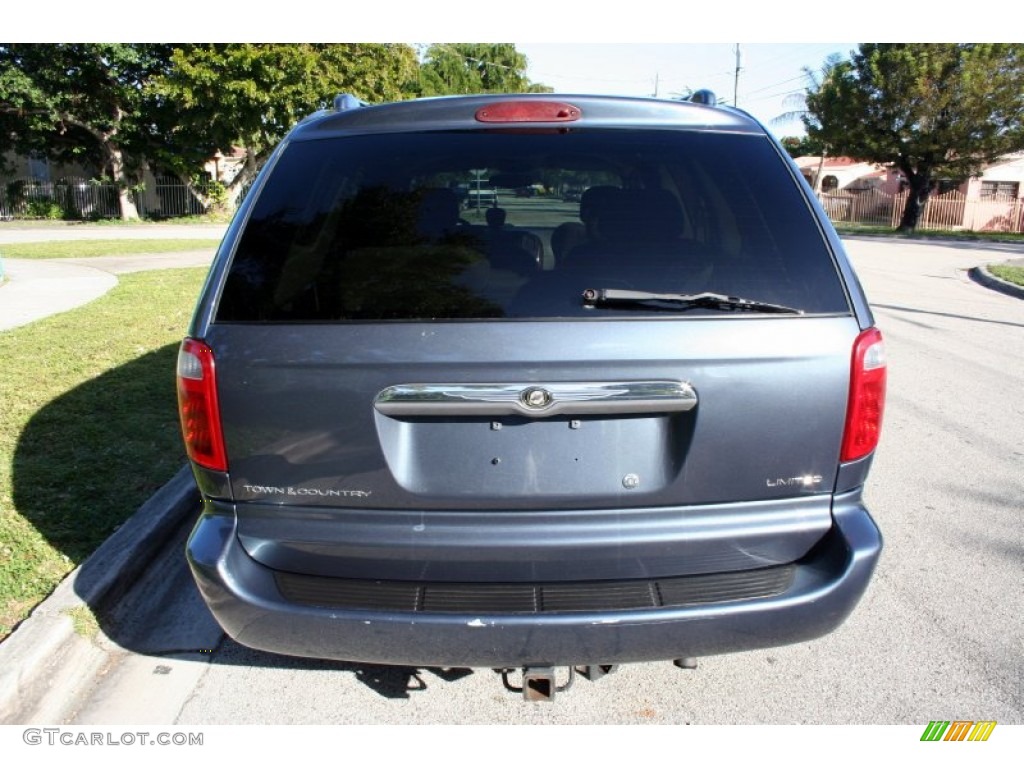 2001 Town & Country Limited AWD - Steel Blue Pearl / Taupe photo #19