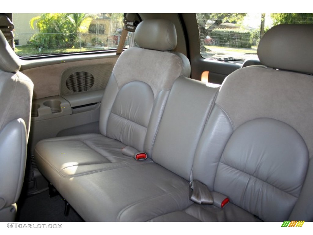 2001 Town & Country Limited AWD - Steel Blue Pearl / Taupe photo #47