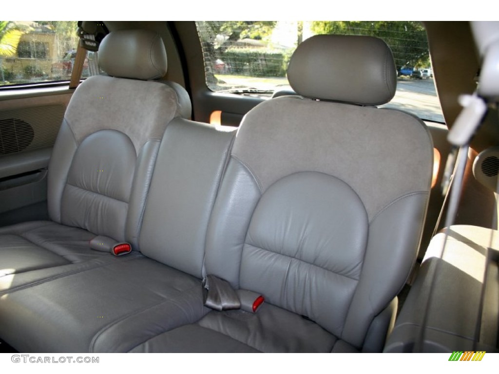 2001 Town & Country Limited AWD - Steel Blue Pearl / Taupe photo #49