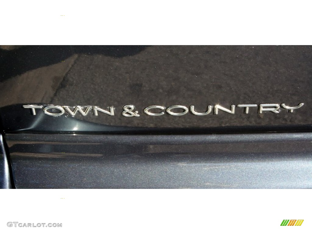 2001 Town & Country Limited AWD - Steel Blue Pearl / Taupe photo #53