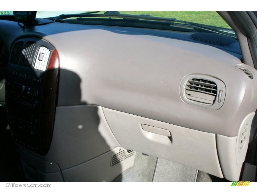 2001 Town & Country Limited AWD - Steel Blue Pearl / Taupe photo #59