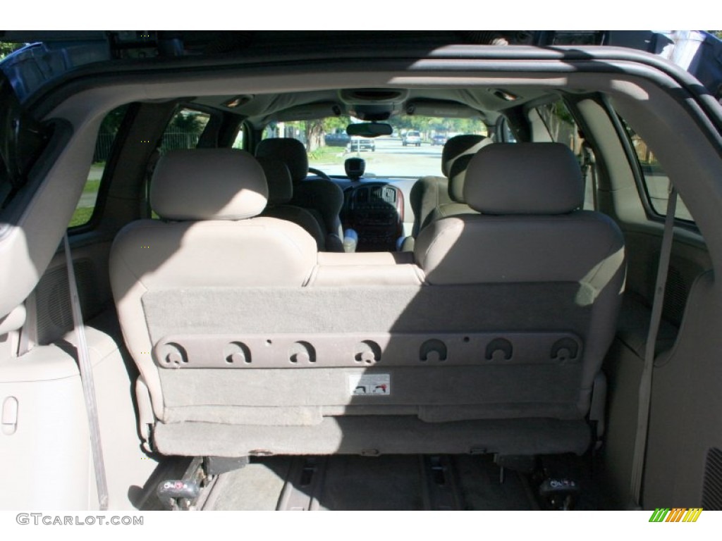 2001 Town & Country Limited AWD - Steel Blue Pearl / Taupe photo #81