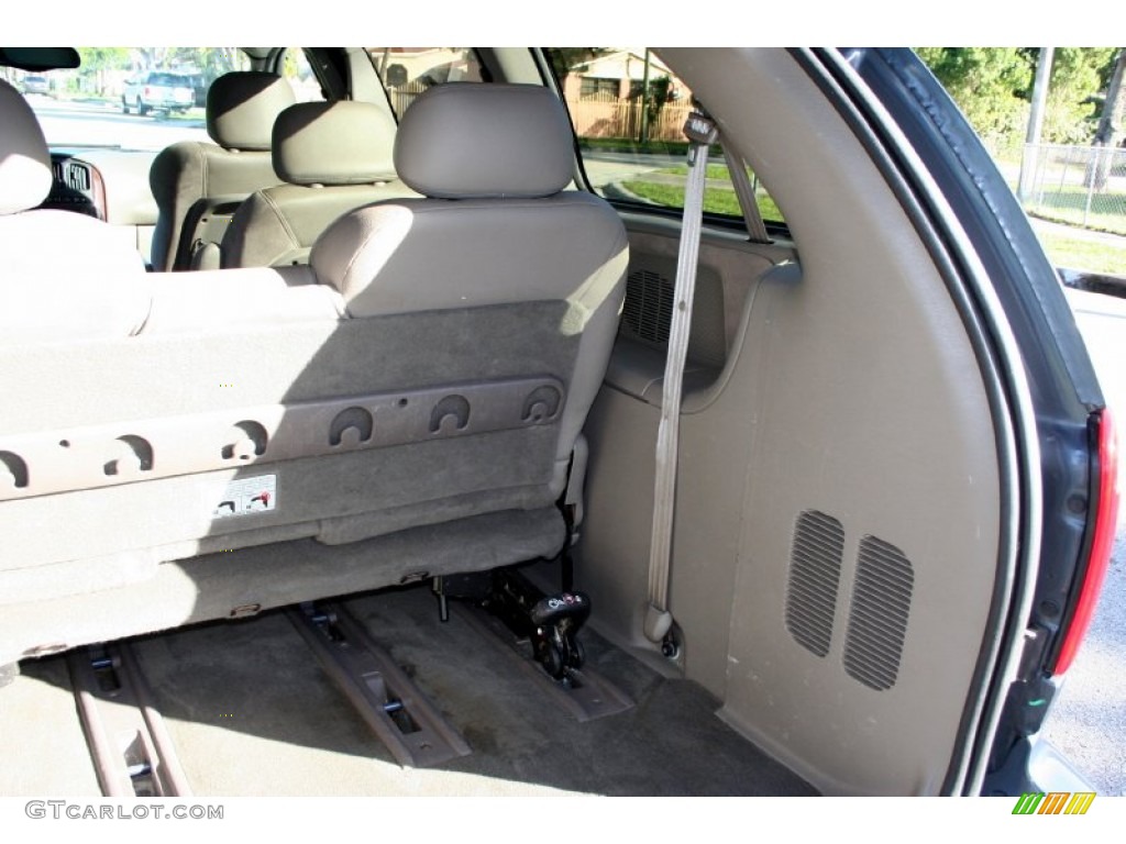 2001 Town & Country Limited AWD - Steel Blue Pearl / Taupe photo #82