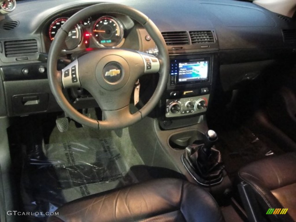 2007 Cobalt SS Supercharged Coupe - Black / Ebony photo #15