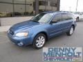 2007 Newport Blue Pearl Subaru Outback 2.5i Wagon  photo #1