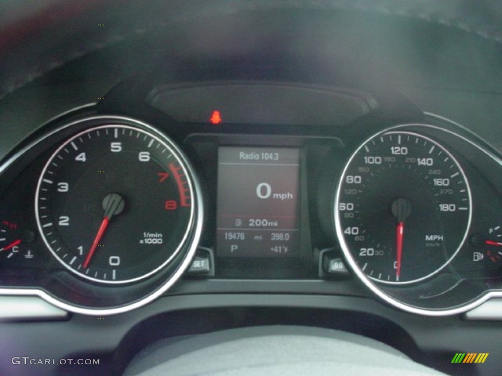 2008 Audi A5 3.2 quattro Coupe Gauges Photos