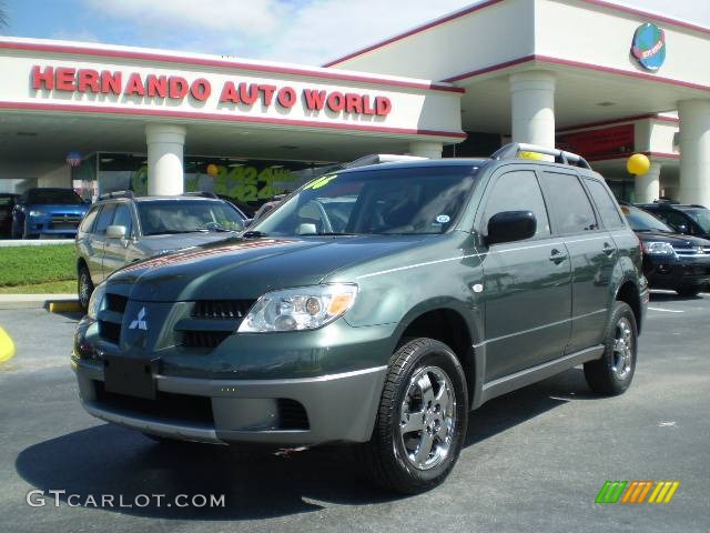 2006 Outlander LS - Lofty Green Pearl / Charcoal photo #1