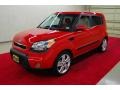 2010 Molten Red Kia Soul Sport  photo #3