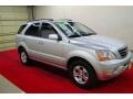 Bright Silver 2008 Kia Sorento EX