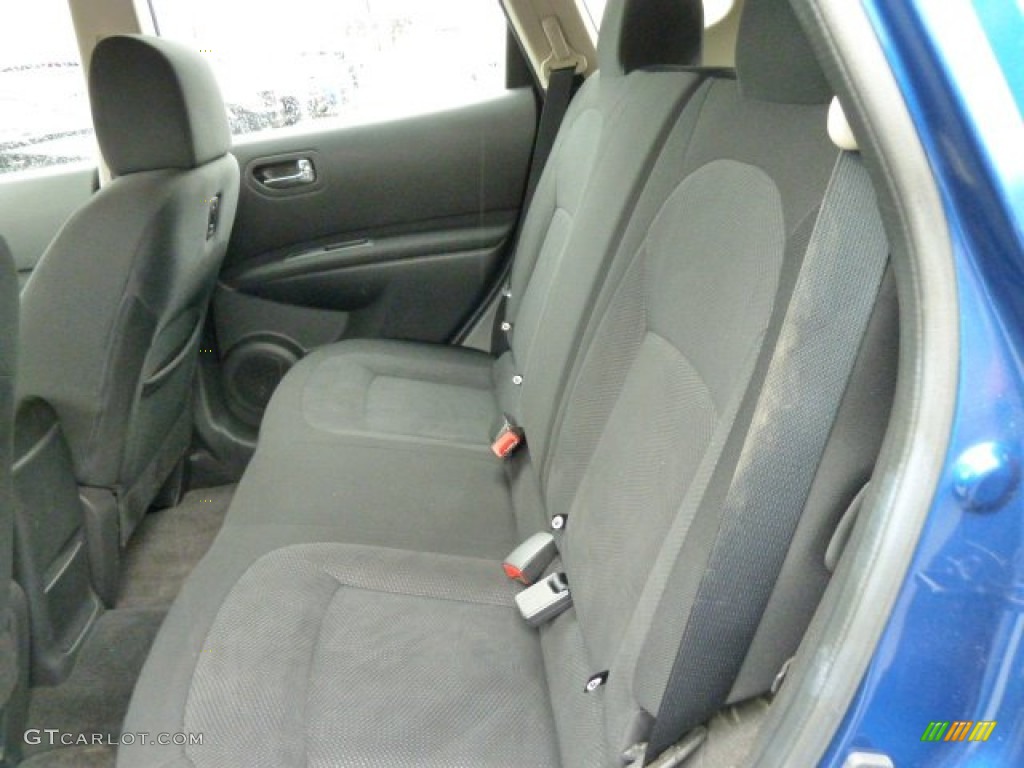 2011 Rogue S AWD - Indigo Blue Metallic / Black photo #11