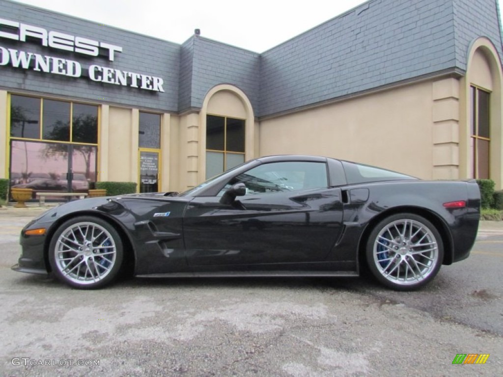 2010 Corvette ZR1 - Black / Ebony Black photo #1