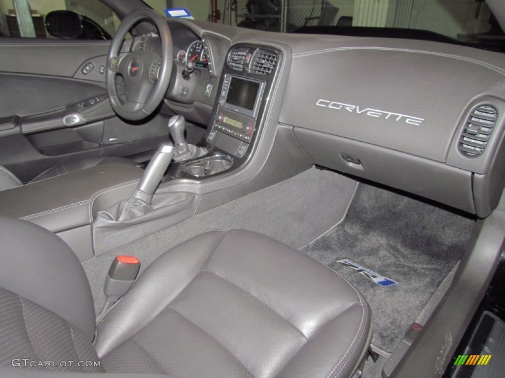 2010 Chevrolet Corvette ZR1 Ebony Black Dashboard Photo #57489511