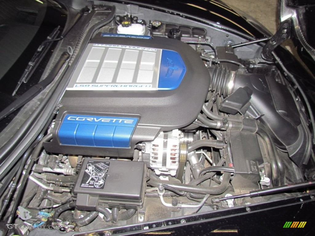 2010 Chevrolet Corvette ZR1 6.2 Liter Supercharged OHV 16-Valve LS9 V8 Engine Photo #57489526