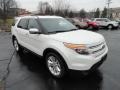 2012 White Platinum Tri-Coat Ford Explorer Limited 4WD  photo #1