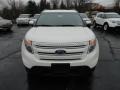 2012 White Platinum Tri-Coat Ford Explorer Limited 4WD  photo #6