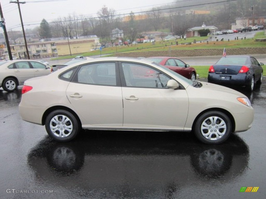 2010 Elantra GLS - Laguna Sand / Beige photo #8