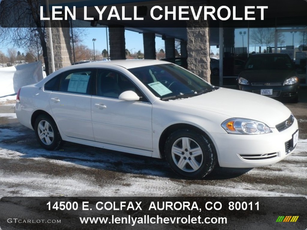 2009 Impala LS - White / Ebony photo #1